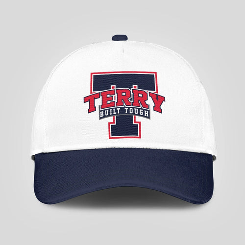 Built Tough Blue And White Baseball Cap TERRY 13K1 C103PF