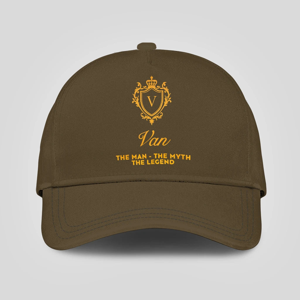 The Man The Myth The Legend Luxury Olive Cap VAN 13K1 C91PF