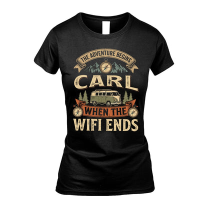 CARL 13K1-547 The Adventure Begins Name When The Wifi Ends