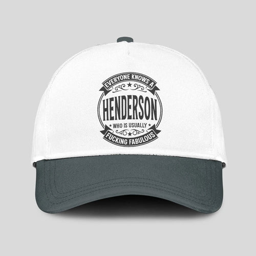 Everyone Knows A Name Who is Usually ... HENDERSON 13K1 C27PF