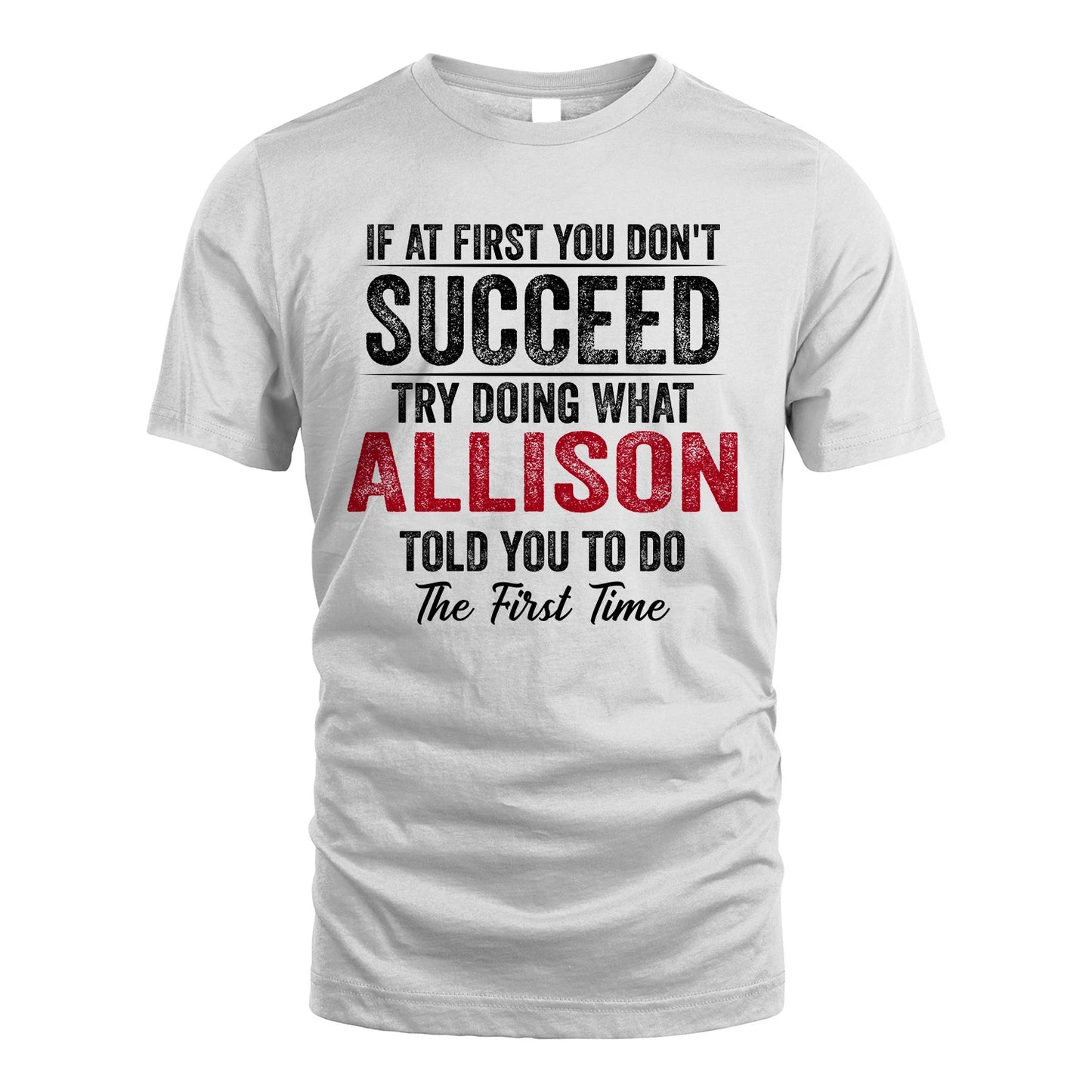 ALLISON 13K1-357 If At First You Don't Succeed...