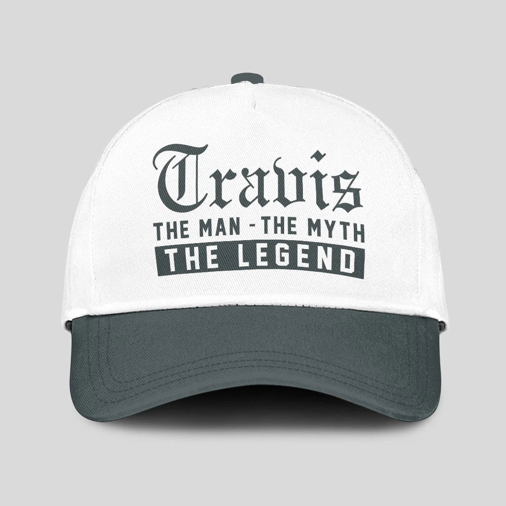 The Man The Myth The Legend Luxury Cap TRAVIS 13K1 C39PF