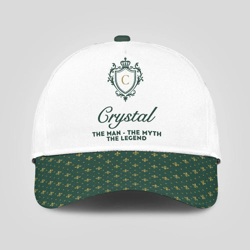Live Laugh Love Luxury Green Cap CRYSTAL 13K1 C51PF