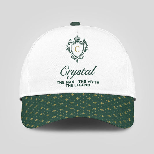 Live Laugh Love Luxury Green Cap CRYSTAL 13K1 C51PF