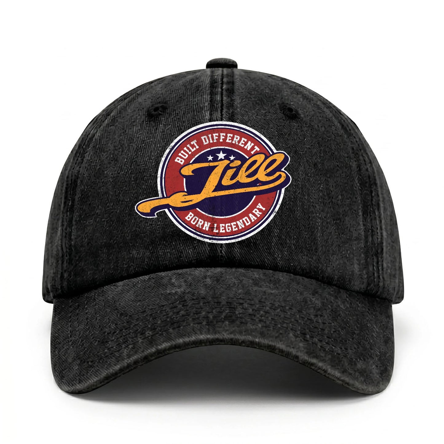 Built Different Born Legendary Logo Washed Cap JILL 13K1 C65PF