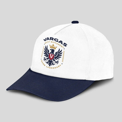 Built Different Born Legendary Elegant Blue And White Cap VARGAS 13K1 C76PF