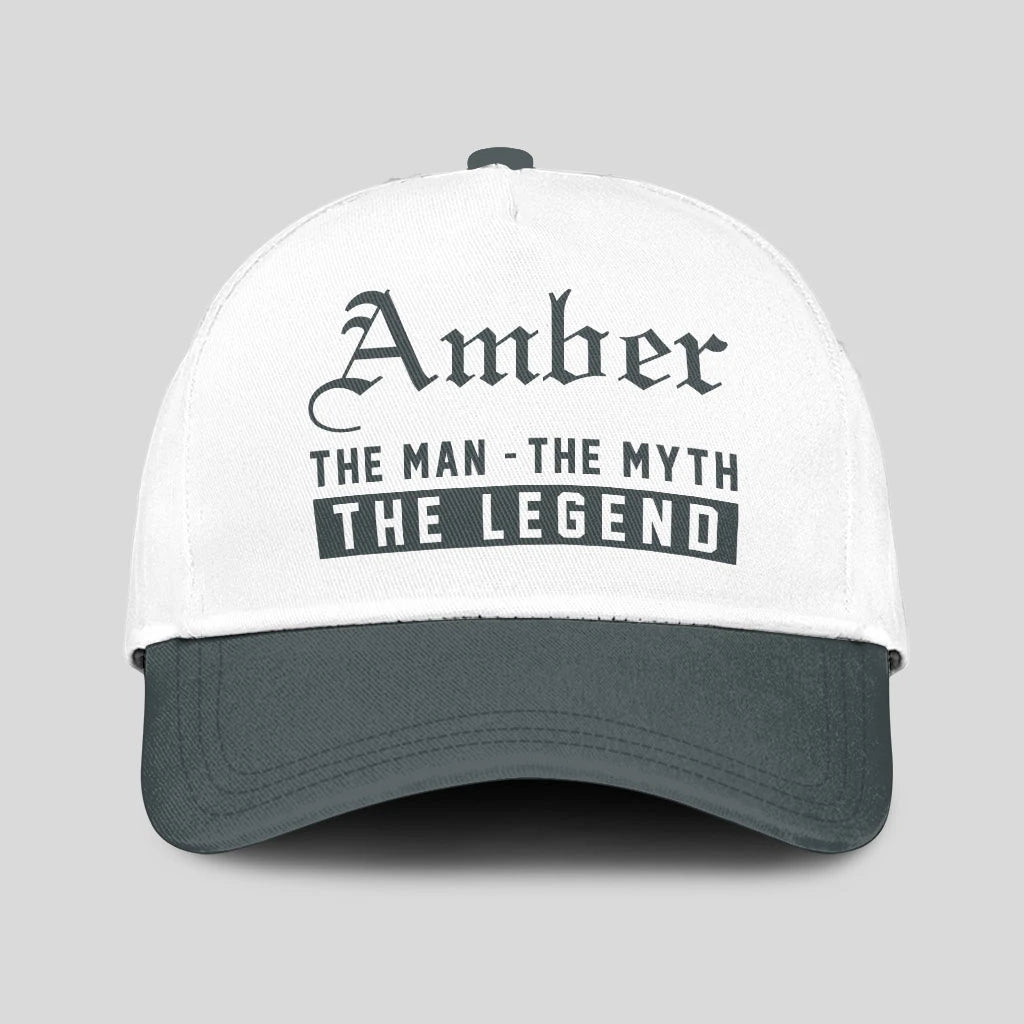 The Man The Myth The Legend Luxury Cap AMBER 13K1 C39PF