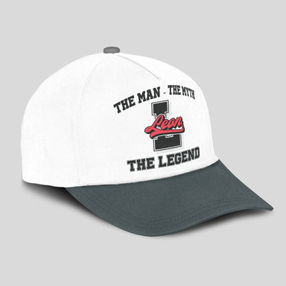 The Man The Myth The Legend Custom Initial Letter And Name Cap LEON 13K1 C38PF