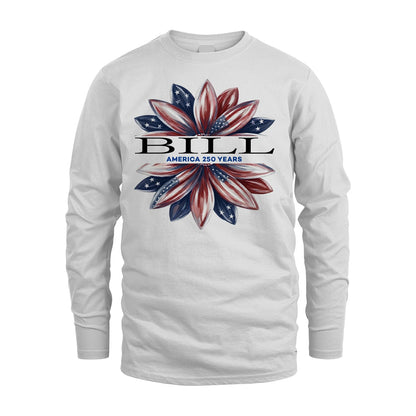 BILL 13K1-554 America 250 Years Patriotic Sunflower