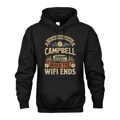 CAMPBELL 13K1-547 The Adventure Begins Name When The Wifi Ends