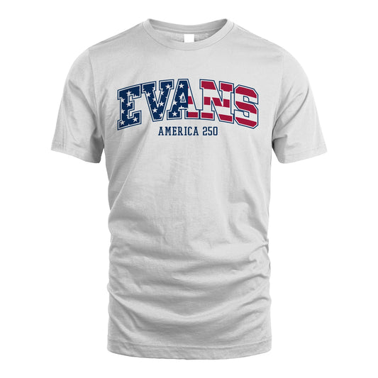 EVANS 13K1-555 America 250 Personalized