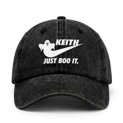 Just Boo It Halloween Washed Cap KEITH 13K1 C83PF
