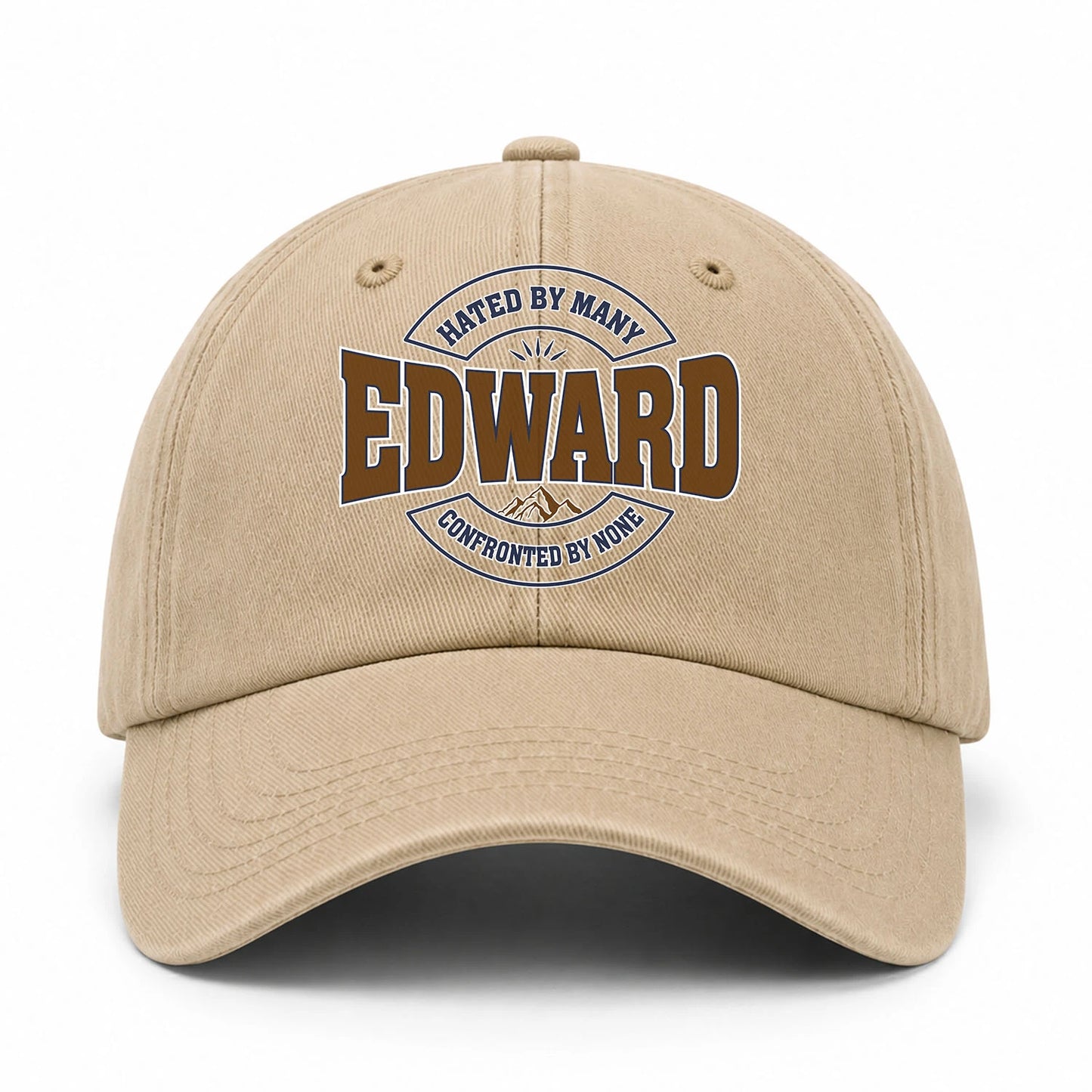 Hated By Many Confronted By None Washed Cap EDWARD 13K1 C36PF