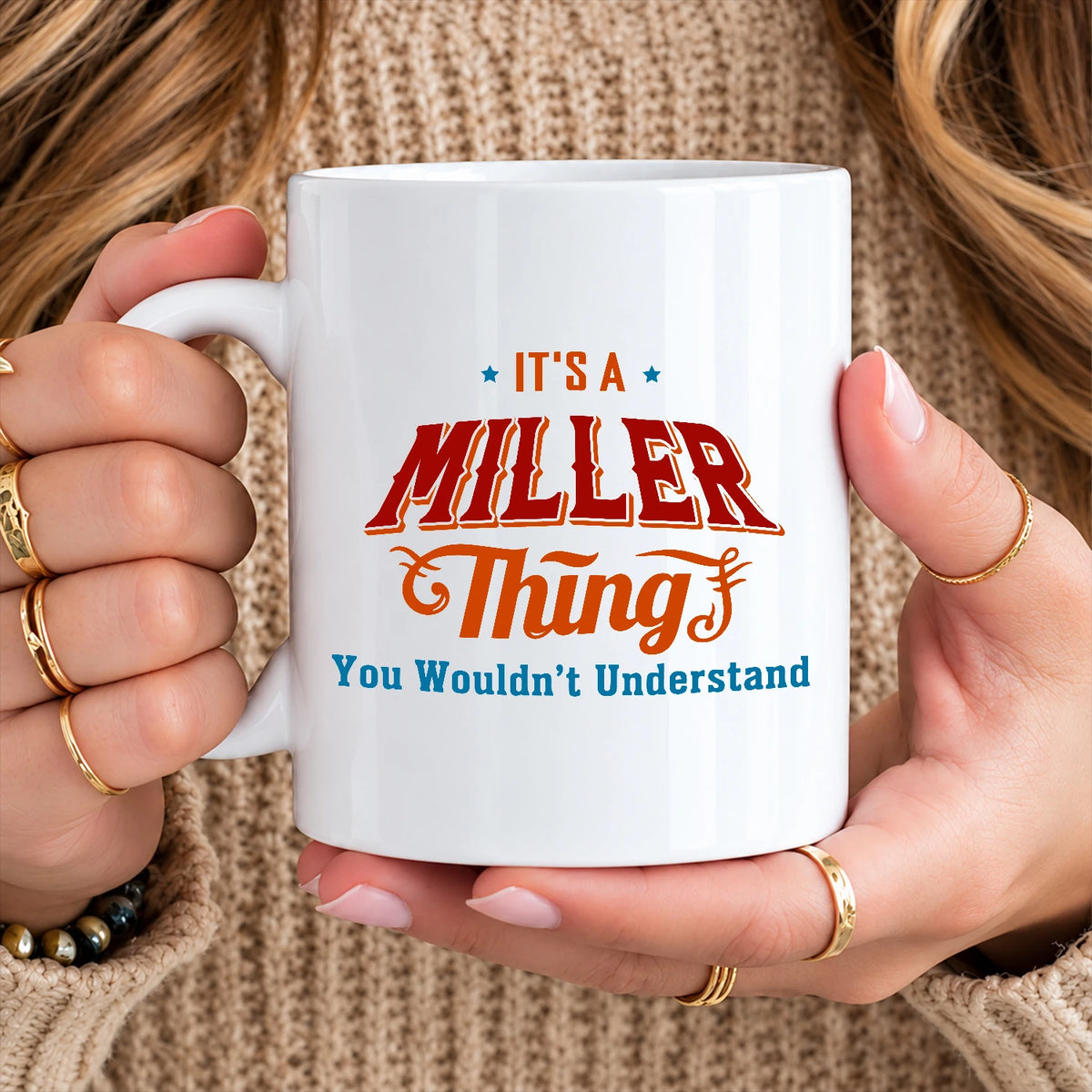 It's A Your Name Thing You Wouldn't Understand Retro Mug MILLER 13K1 MG26