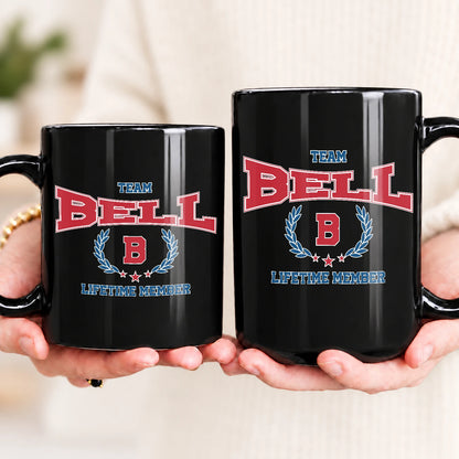 Team Your Name Lifetime Member Sporty Mug BELL 13K1 MG09
