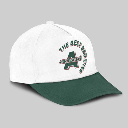 The Best Dad Ever Custom Name Cap MIGUEL 13K1 C35PF