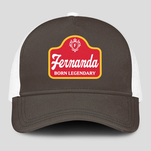 Born Legendary Charcoal Mesh Cap FERNANDA 13K1 C196PF