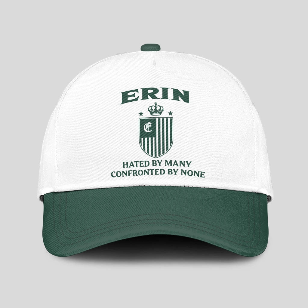 Hated By Many Confronted By None Luxury Logo Cap ERIN 13K1 C41PF