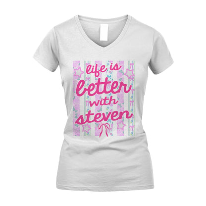 STEVEN 13K1-539 Life is Better With ...