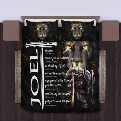 JOEL Limited Edition Personalized Bedding Set 13K1-BS1