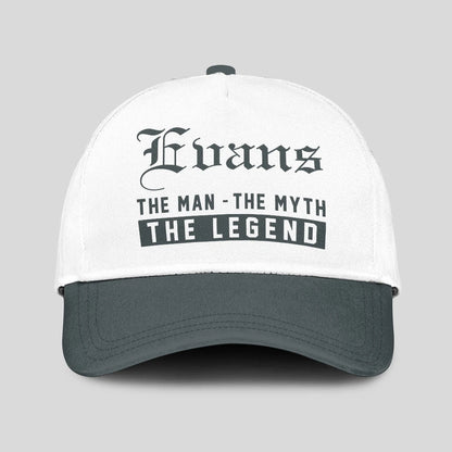 The Man The Myth The Legend Luxury Cap EVANS 13K1 C39PF