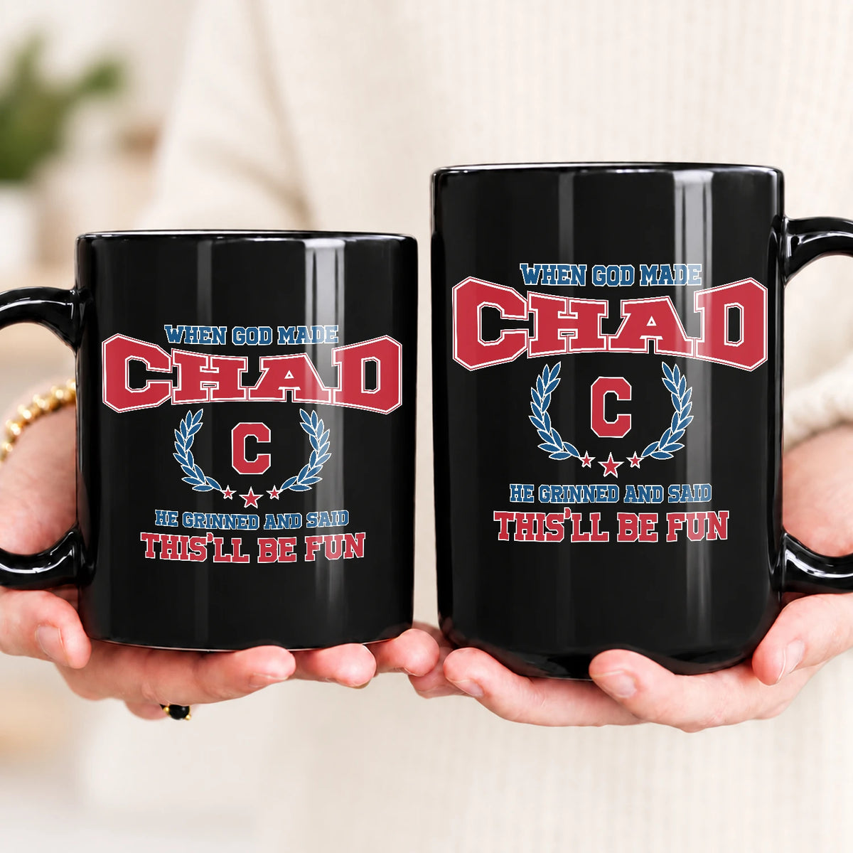 When God Made Your Name Personalized Mug CHAD 13K1 MG08