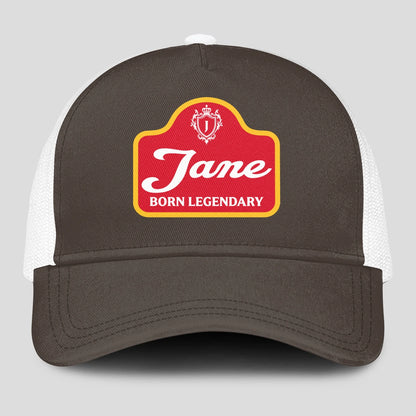 Born Legendary Charcoal Mesh Cap JANE 13K1 C196PF