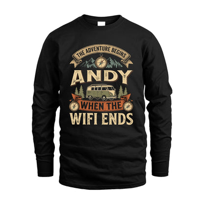 ANDY 13K1-547 The Adventure Begins Name When The Wifi Ends