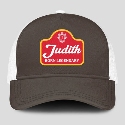 Born Legendary Charcoal Mesh Cap JUDITH 13K1 C196PF