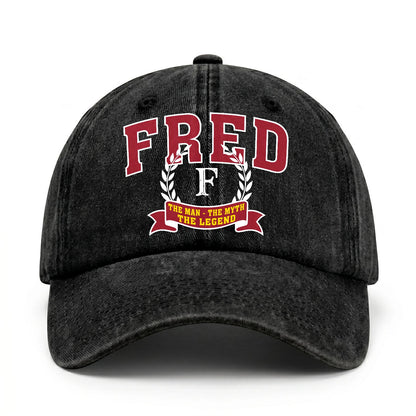The Man The Myth The Legend Royal Cap FRED 13K1 C32PF