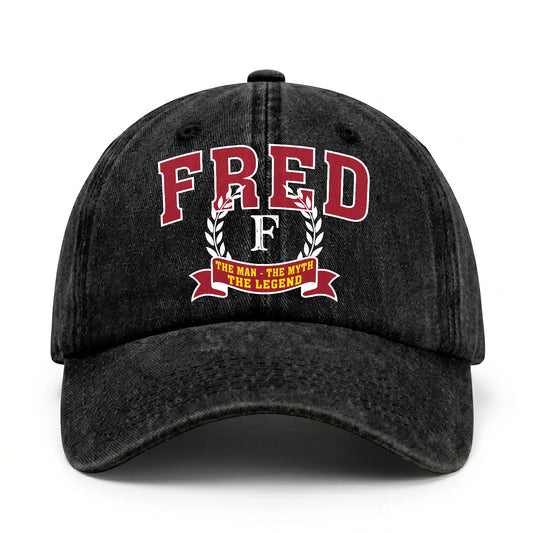 The Man The Myth The Legend Royal Cap FRED 13K1 C32PF