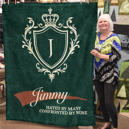 Hated by Many Confronted by None Old Money Blanket JIMMY 13K1 BK19