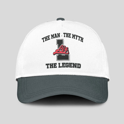 The Man The Myth The Legend Custom Initial Letter And Name Cap LIZ 13K1 C38PF