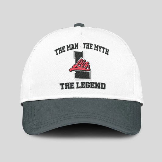 The Man The Myth The Legend Custom Initial Letter And Name Cap LIZ 13K1 C38PF