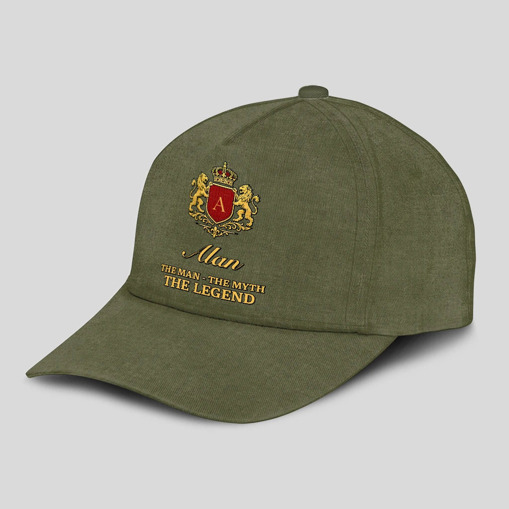 The Man The Myth The Legend Royal Olive Cap ALAN 13K1 C92PF