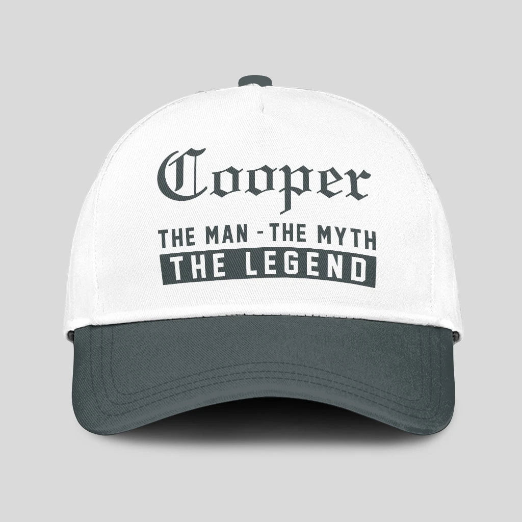 The Man The Myth The Legend Luxury Cap COOPER 13K1 C39PF