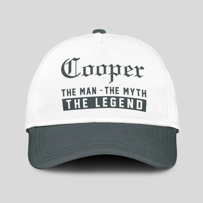 The Man The Myth The Legend Luxury Cap COOPER 13K1 C39PF