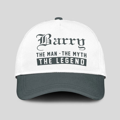 The Man The Myth The Legend Luxury Cap BARRY 13K1 C39PF