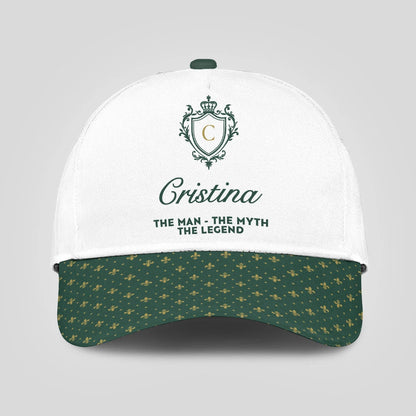 Live Laugh Love Luxury Green Cap CRISTINA 13K1 C51PF