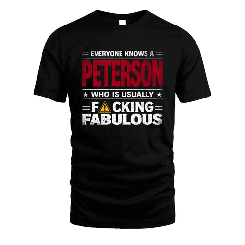 PETERSON 13K1-565 Everyone Know A/An Name Who Is Usually...