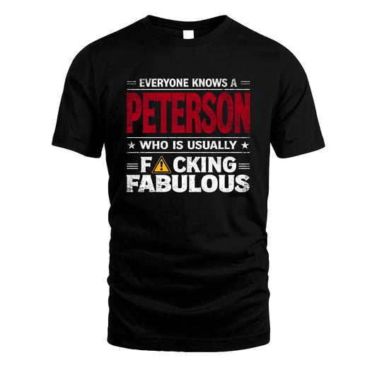 PETERSON 13K1-565 Everyone Know A/An Name Who Is Usually...