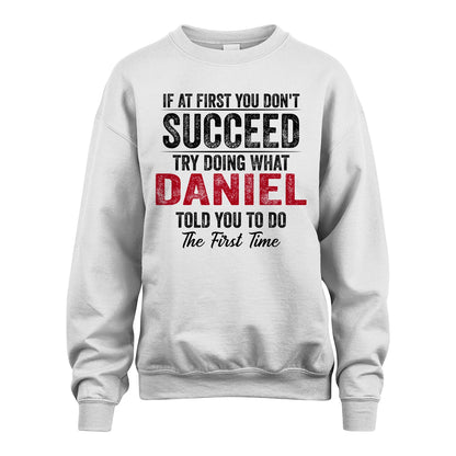 DANIEL 13K1-357 If At First You Don't Succeed...