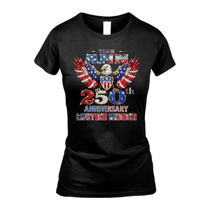 ANITA 13K1-523 Personalized "Team...Lifetime Member" America 250 Design