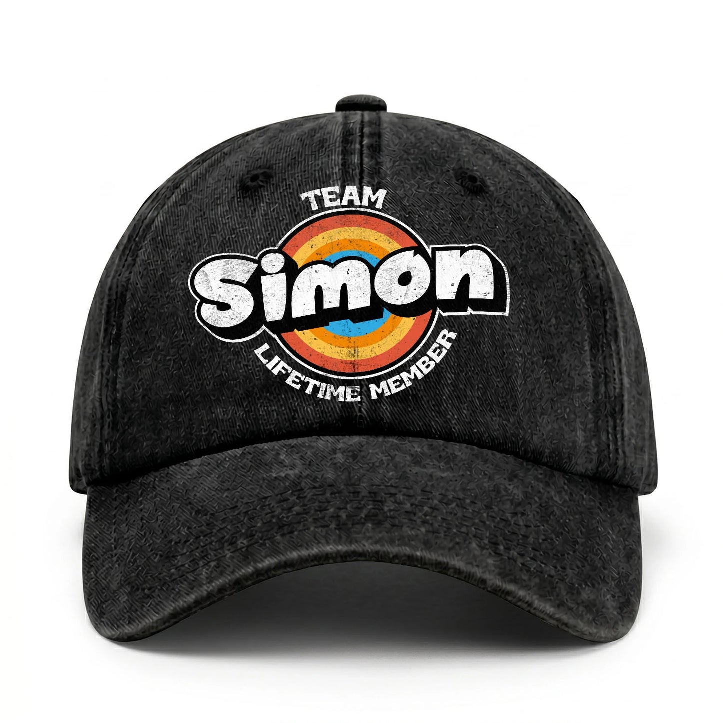 Team Your Name Lifetime Member Logo Cap SIMON 13K1 C66PF