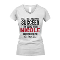 Women's V-Neck T-Shirt
