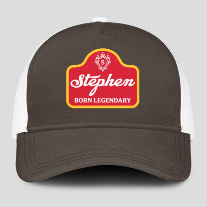 Born Legendary Charcoal Mesh Cap STEPHEN 13K1 C196PF