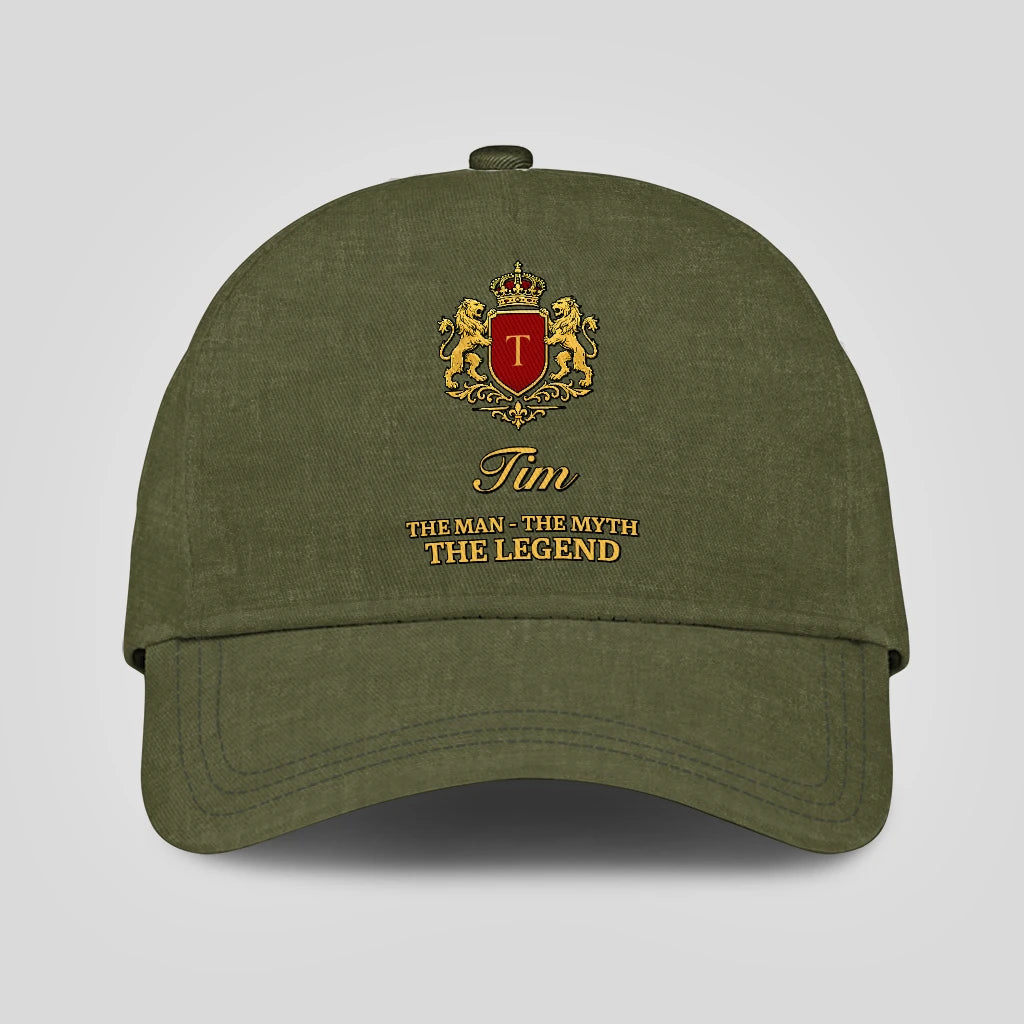The Man The Myth The Legend Royal Olive Cap TIM 13K1 C92PF