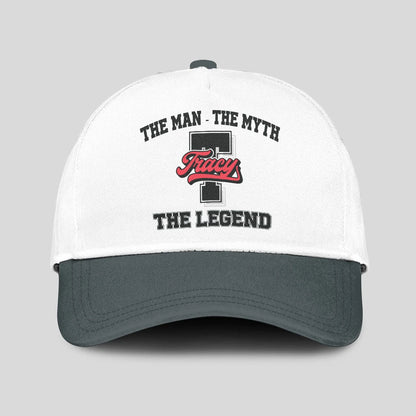 The Man The Myth The Legend Custom Initial Letter And Name Cap TRACY 13K1 C38PF