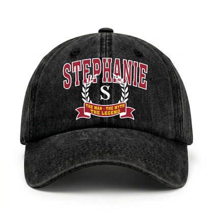 The Man The Myth The Legend Royal Cap STEPHANIE 13K1 C32PF