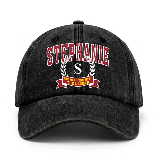The Man The Myth The Legend Royal Cap STEPHANIE 13K1 C32PF